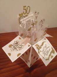 50th Wedding Anniversary That S Gold By Kay Cameron South Australia 50th Anniversary Cards Golden Anniversary Cards Anniversary Cards Handmade