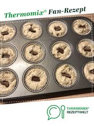 Marzipan Haselnuss Muffins Mit Nougatkern Rezept Thermomix Rezepte Interessante Rezepte Rezepte Thermomix