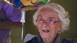 Admirers celebrate 114th birthday of Edie Ceccarelli of Willits, 12th  oldest living person
