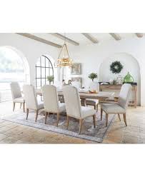 Rachael Ray Monteverdi Dining Furniture 7 Pc Set Table 6 Upholstered Side Chairs Furniture Dining Furniture Side Chairs