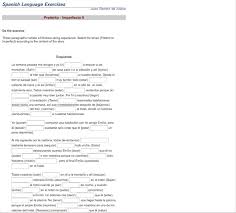 13 Online Exercises To Practice The Preterite Vs Imperfect In Spanish Preterito Imperfecto Ejercicios De Espanol Espanol