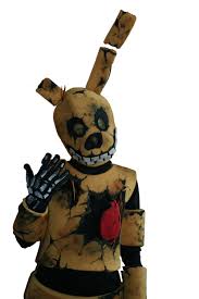 Purple man drives away from the scene and the child dies outside of the diner. Five Nights At Freddy S Springtrap Mask Spring Bonnie Fnaf Cosplay Fnaf Fnaf Drawings