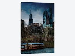 Prime video direct video distribution made easy. Post Apocalyptic Chicago Canvas Print By Matt Coglianese Icanvas