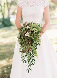 These All Greenery Wedding Bouquets Are Perfect For The Non Traditional Bride Greenery Wedding Bouquet Greenery Bouquet Woodland Wedding Bouquet