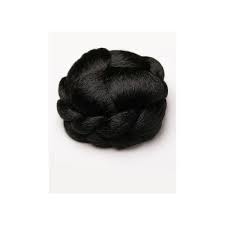 The simplest way to master the art of chignon black bun hairstyle at home is by attempting to create it. Braided Clip In Hair Bun Bridal Bun Hairpieces Buy Online Uk