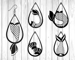 Free Free 289 Mermaid Earring Svg SVG PNG EPS DXF File