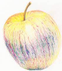 How To Draw A Juicy Apple Using Coloured Pencil Ape drawing how easy simple apple drawing suburbanliving co. to draw a juicy apple using coloured pencil