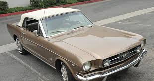 Image result for Champagne Beige 1965 Mustang