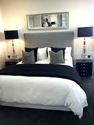 Burgundy and navy blue are both warm rich colors. Grey Black White Bedroom Ideas Full Size Bed Mirror Gray Bedrooms Decoration House Examples Maker House N Decor