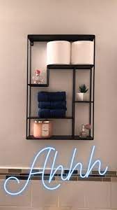 love my new bathroom shelves shelves floating shelves storage shelves