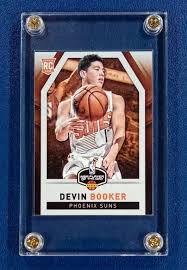 Free delivery and returns on ebay plus items for plus members. Devin Booker Rookie Player Of The Day Nba Card Hobbies Toys Toys Games On Carousell