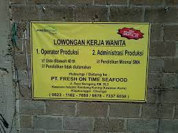 Gaji staff warehouse mitra 10. Loker Cileungsi Bogor Depok Bekasi Cibubur Loker Pt Fresh On Time Seafod Pabrik Sarden