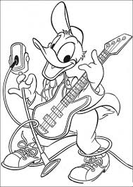 Free printable rock star coloring page for kids to download, instruments coloring pages Rock Stars Coloring Pages Free