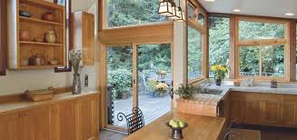 The sleek design of the patio door hardware, featuring our multipoint lock, maintains the smart sophistication of the sightlines. Sliding Contemporary Patio Doors Renewal By Andersen Of Oregon And Sw Washington Portland Or