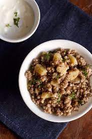 Buckwheat Khichdi Recipe Easy To Prepare Khichdi With Buckwheat Groats Sabut Kuttu Potatoes And Peanuts For Navratri Fast Indian Food Recipes Recipes Food