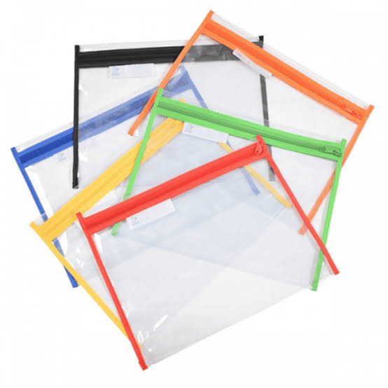 ZIP clear bag A4 size