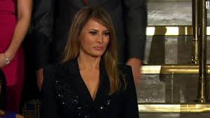 Image result for WATCHING MELANIA TRUMP AT CONGRESS JOINT SESSION
