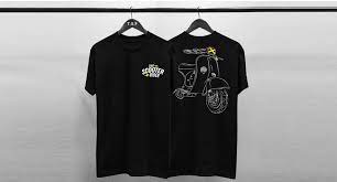 Busana tidak resmi ini memang paling praktis dan paling populer di kalangan semua umur. Melayani Sablon Kaos Vespa Original Desain Keren Warung Kaos