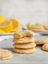 Sesame anise olive oil cookies. Vegan Lemon Sugar Cookies Shortgirltallorder