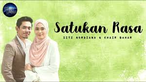Season 1 of satukan rasa premiered on november 4, 2019. Ost Drama Satukan Rasa Siti Nordiana Khai Bahar Satukan Rasa Lirik Video Youtube