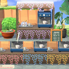 Cut the scallops in the side panels, and sew the sides to the awning at the seam allowances, then cut the allowances down fairly short. I Made Some Hanging Flower Stall Designs They Re All Under My Creator Id Animalcrossing