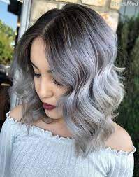 Adorable Styles Of Grey Hair Color Ideas For Superior Girls Women Stylesmod Grey Hair Color Hair Styles Hair Color Techniques