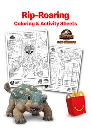 Hundreds of free spring coloring pages that will keep children busy for hours. Jurassic World Camp Cretaceous Exciting Coloring And Activity Sheets Jurassic World Jurassic Park Jurassic Park World
