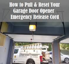 See full list on wikihow.com Reset Your Garage Door Opener Emergency Release Cord