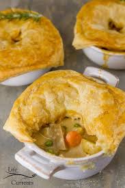 Sausage And Potato Pot Pie Amazingly Delicious Individual Pot Pies Filled With Sausage Potatoes Carrots Peas And A Creamy Pot Pie Recipes Pot Pie Filling
