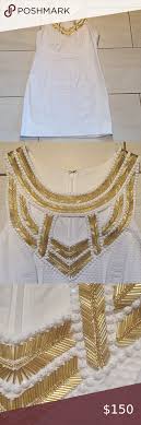 Lilly pulitzer dress davie pineapple of my eye xs. Lilly Pulitzer Carlton White Gold Dress Size 8 White Gold Dress Gold Dress Lilly Pulitzer
