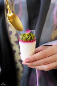 It's the perfect way to end a summer meal. Rose Mehalabya Milk Pudding Cleobuttera