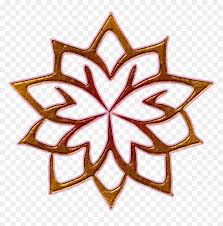 Posted by himsa at 3:09 pm. Abstract Shape Outline Floral Gold Bunga Vektor Hd Png Download Vhv