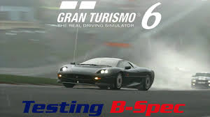 Gran turismo 5 premium dealership production race nascar hd. Gran Turismo 6 Testing B Spec Youtube