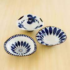和食器通販ショップ 藍土な休日 波佐見焼 翔芳窯さんの 変形鉢 ３柄 北欧風のかわいい変形鉢 セラミックデザイン セラミック皿 和食器