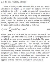 Python Pandas Calculating Exponentially Weighted Lagged Squared Returns Variance Stack Overflow