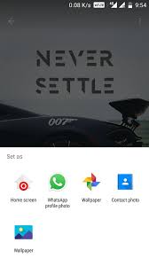no option for setting lock screen