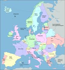 Europe According To Denmark Europe Map Europe Ancestry Family Tree