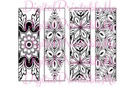 Free bookmark svg cutting files | free svg & cutting files. Printable Bookmark Coloring Page Mandala Graphic By Digitalprintableme Creative Fabrica