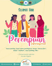 Sebuah peringatan untuk perjuangan perempuan yang menuntut kesetaran gender dan pencapaian perempuan. Wkt Lmnpvn1j5m