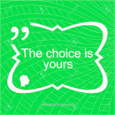 The Choice Is Yours Inspirational Motivational Quote Simple Trendy Design Positive Quote Stock Photo Picture And Royalty Free Image Image 46595399