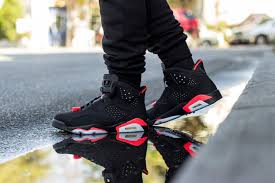 Air Jordan 6 Retro Black Infrared Air Jordans Sneaker Collection Jordan 6
