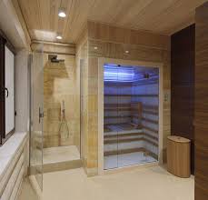 Sauna im badezimmer por wellness & more gmbh | homify. 50 Sauna Im Badezimmer Ideen Sauna Badezimmer Badezimmer Mit Sauna
