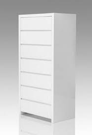 The home styles dover white 3 drawer chest marries farmhouse style with urban chic. Modrest Modern White High Gloss 7 Drawers Chest Dresser Modern White White Lacquer Dresser Ikea Bedroom Storage