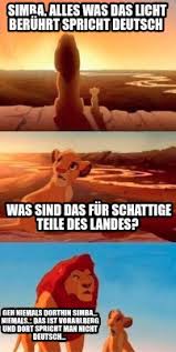 Internet memes by year of introduction. Meme Creator Funny Simba Alles Was Das Licht Beruhrt Spricht Deutsch Was Sind Das Fur Schattige Meme Generator At Memecreator Org