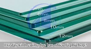 Độ dày kính cường lực bao nhiêu là phù hợp?