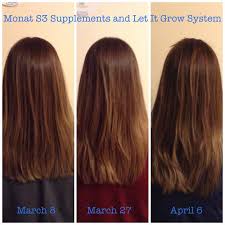 Biotin Pills Hair Growth Results Before And After Customer Testimony Here Are My 30 Day Results Using The S3 Supplements And Let It Grow System I Can T Believe It Monat Hair Hair Natural Hair Styles