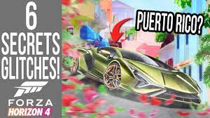 Forza horizon 4 series update 35 teased ahead of april 29 reveal stream. Forza Horizon 4 6 Secrets Glitches Easter Eggs Fh5 In Puerto Rico Leak Youtube
