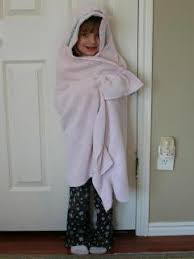 We were giving the girls a bath the other night and i realized that chloe was still using our hooded baby towels. Hooded Baby Towel 15 Steps With Pictures Instructables
