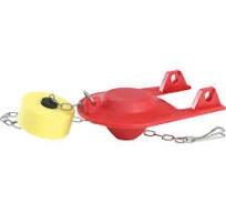 Korky Plus 2 In. Rubber Adjustable Flapper with Float and ...