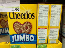 Costco Cheerios Grocery Price Pops Cereal Box Cheerios